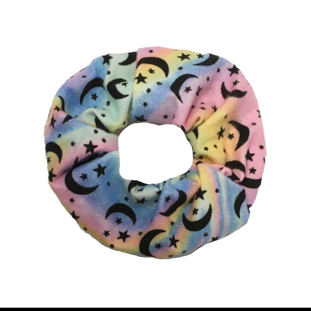 Moon and Star scrunchy Cotton